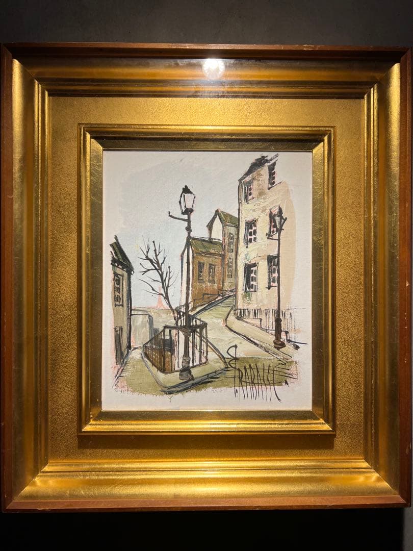 肉質画　油絵　作者不明