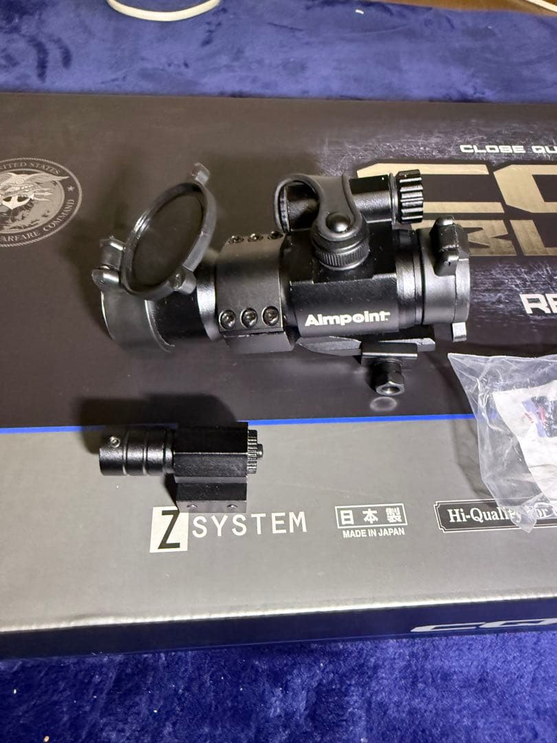 東京マルイ M4 CQB-R ガスブロ 外装カスタム + 迷彩ケース