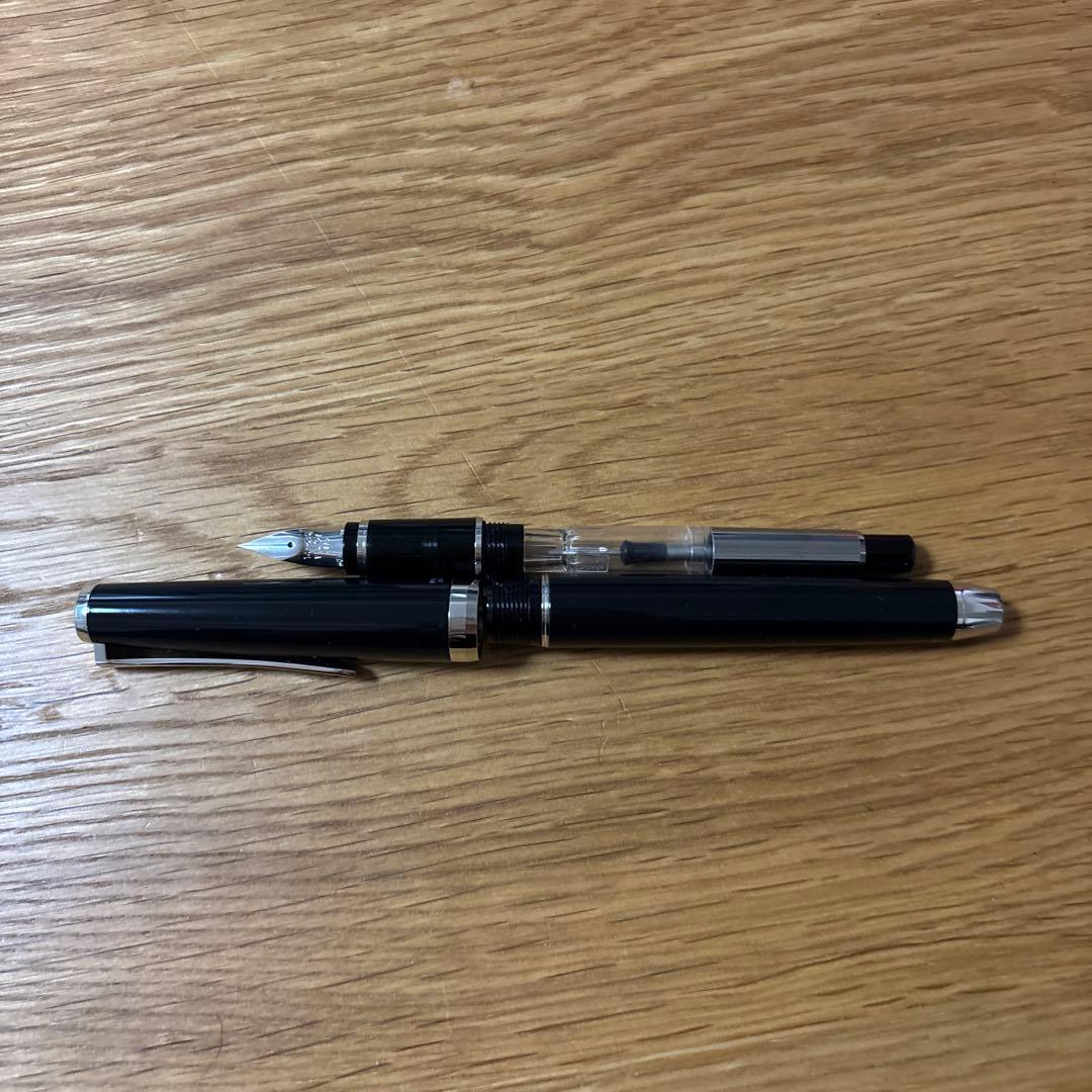 エラボー 万年筆 金属軸 SF パイロット