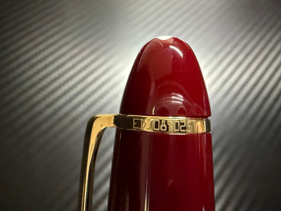 未使用に近い モンブラン ル・グラン 146 ボルドー F 万年筆