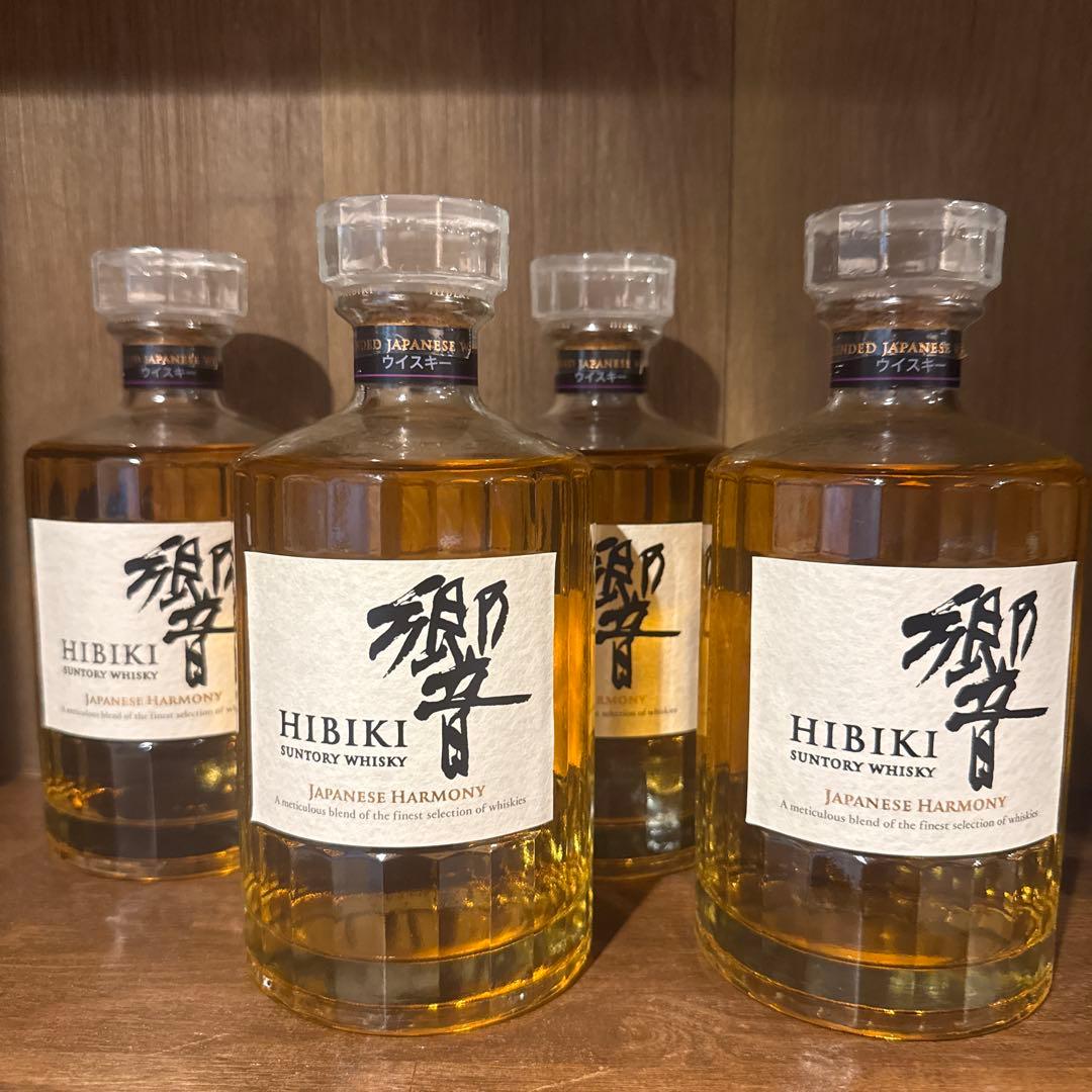 サントリー 響（HIBIKI）ウイスキー 4本セット