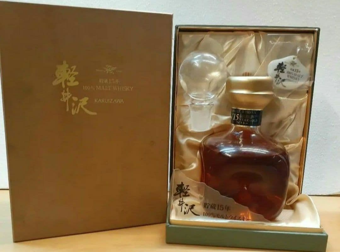 軽井沢貯蔵15年　720ml　43度　ウィスキー　100%モルト　未開封