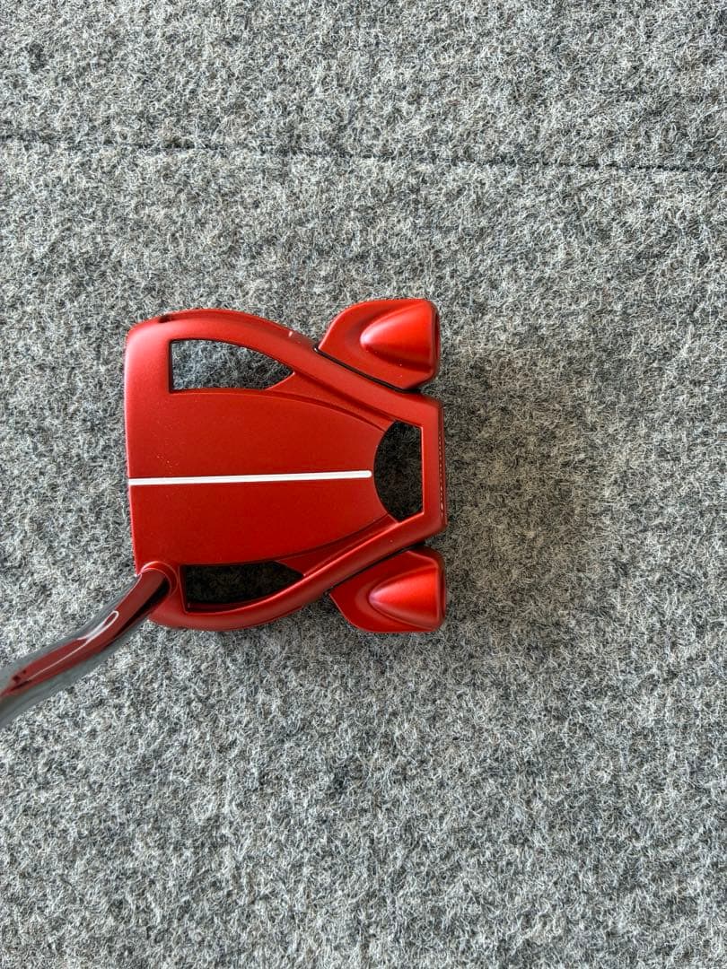 テーラーメイド スパイダー レッド ダブルベンド パター　34インチ 美品