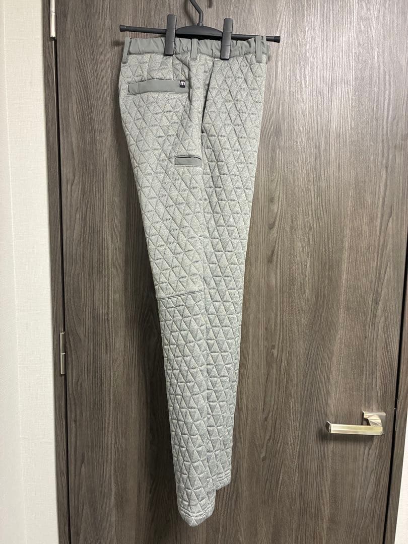 ※α※TRAVISMATHEW グレー キルティング メンズパンツ