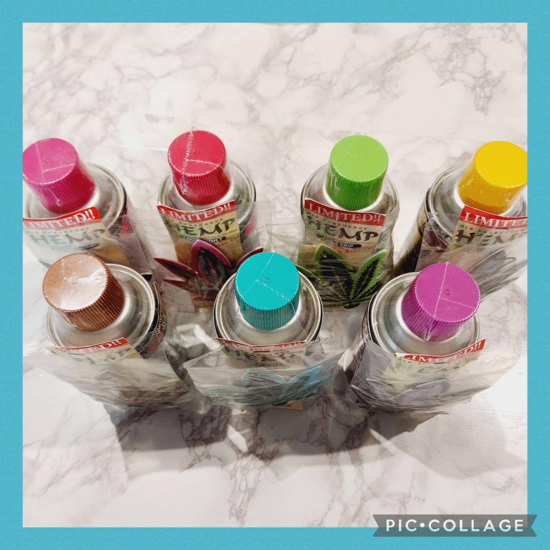 【新品】HEMP  芳香剤  フレグランススプレー　7種類セット
7種類セット