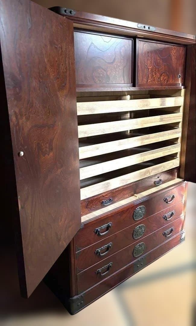 和箪笥 着物収納 桐箪笥 大型 日本製 婚礼家具 和モダン 古民家