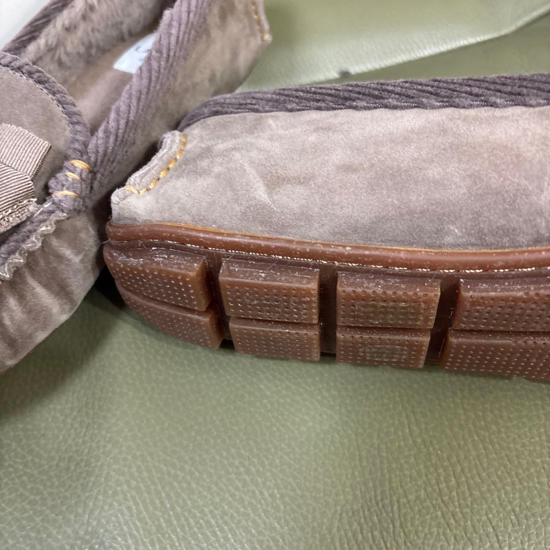 新品未使用完売色ランバンオンブルーモカシン24cm