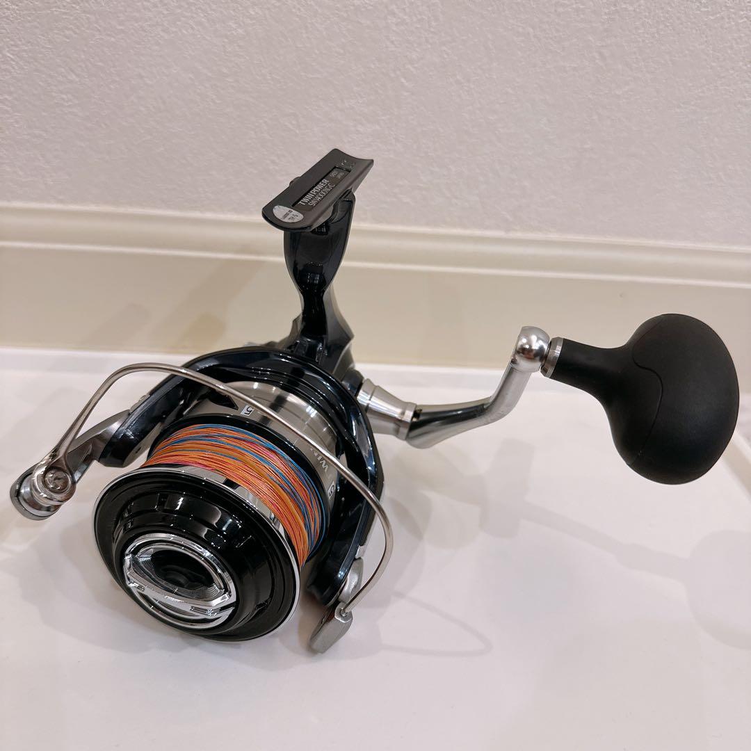 シマノ 21 ツインパワー SW 14000XG スピニングリール+ 5号ライン