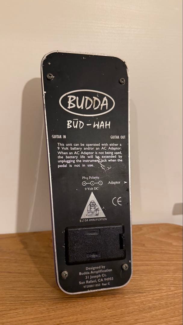 BUDDA ワウペダル 紫