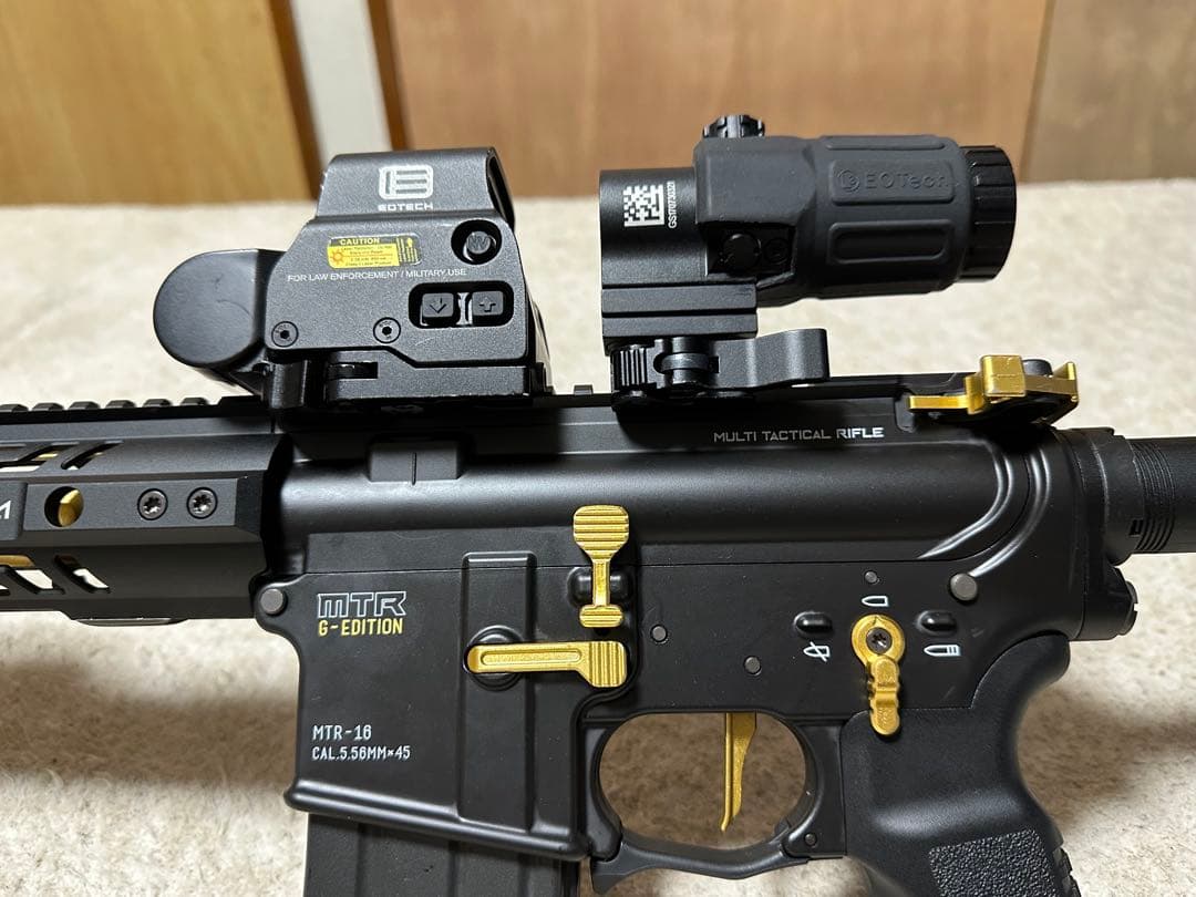 東京マルイMTR16 ゴールドエディション　ガスブローバックGBB