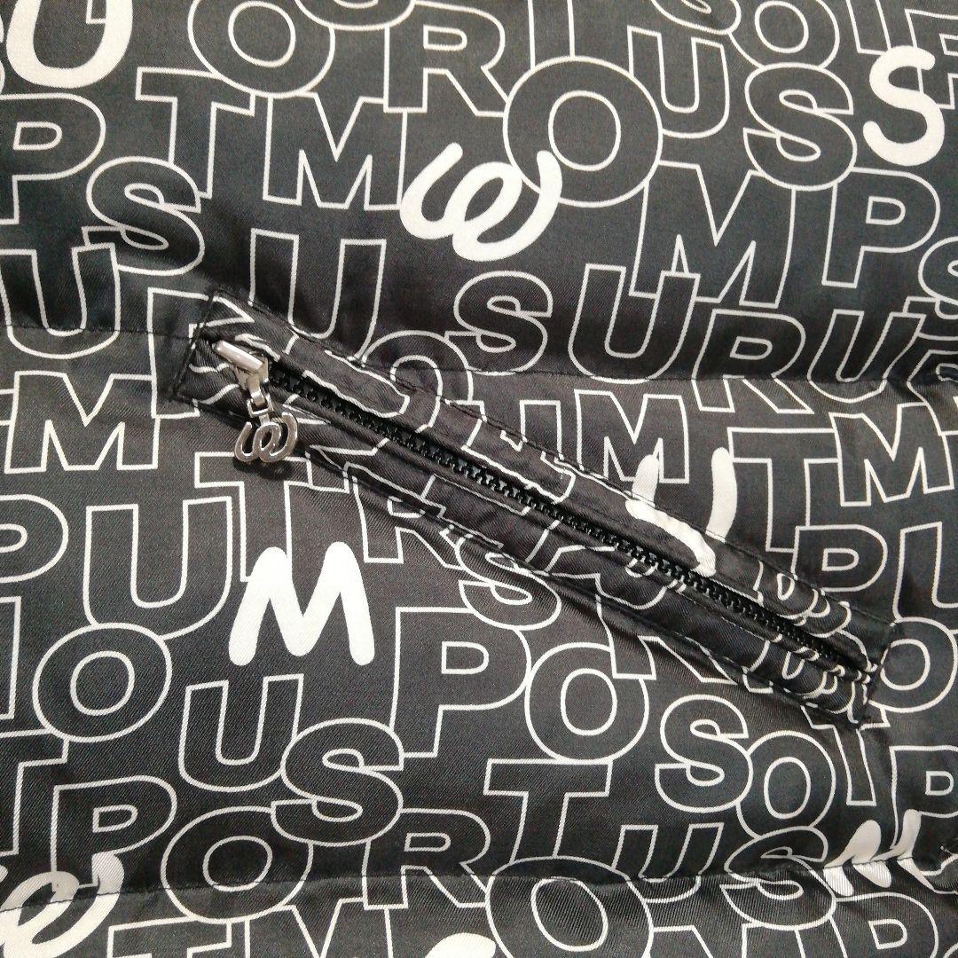 M・U SPORTS ダウンベスト ロゴ ゴルフウェア メンズ エムユースポーツ