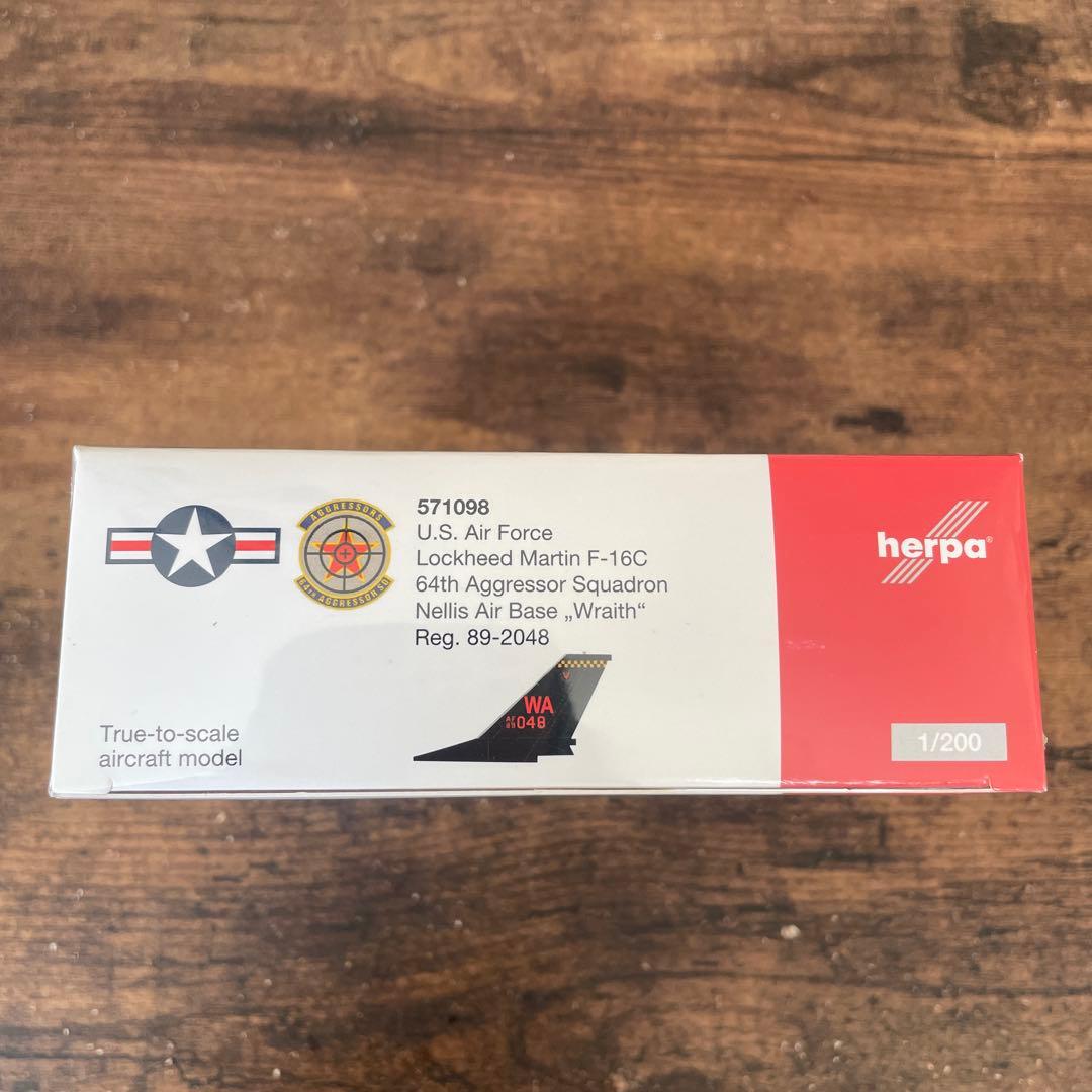 F-16C アメリカ空軍 64sq ネリス空軍基地 Wraith 89-2048