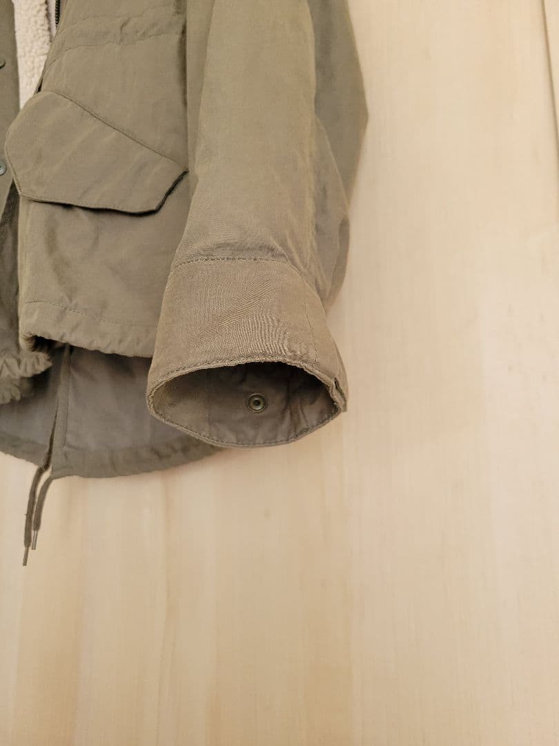 JOURNAL STANDARD ファー付きボアライニングジャケット カーキ　M