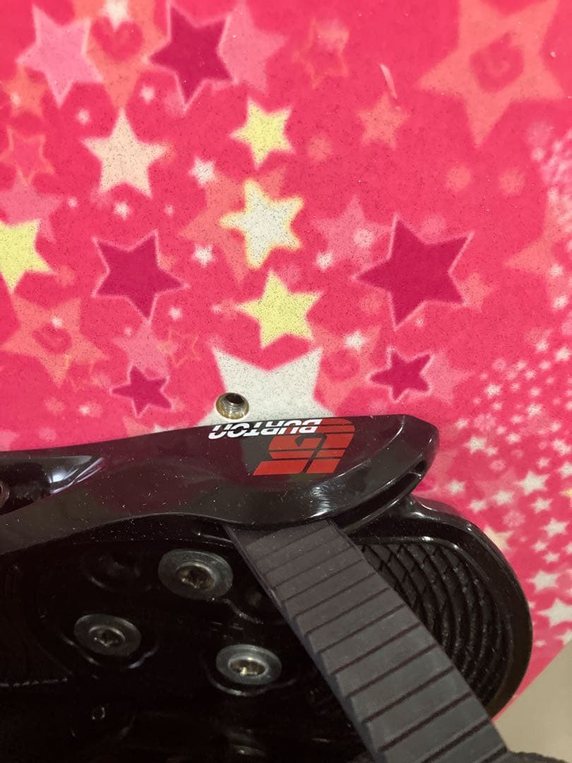 BURTON スノーボード ピンク　CHICKLET126　ビンディング付き