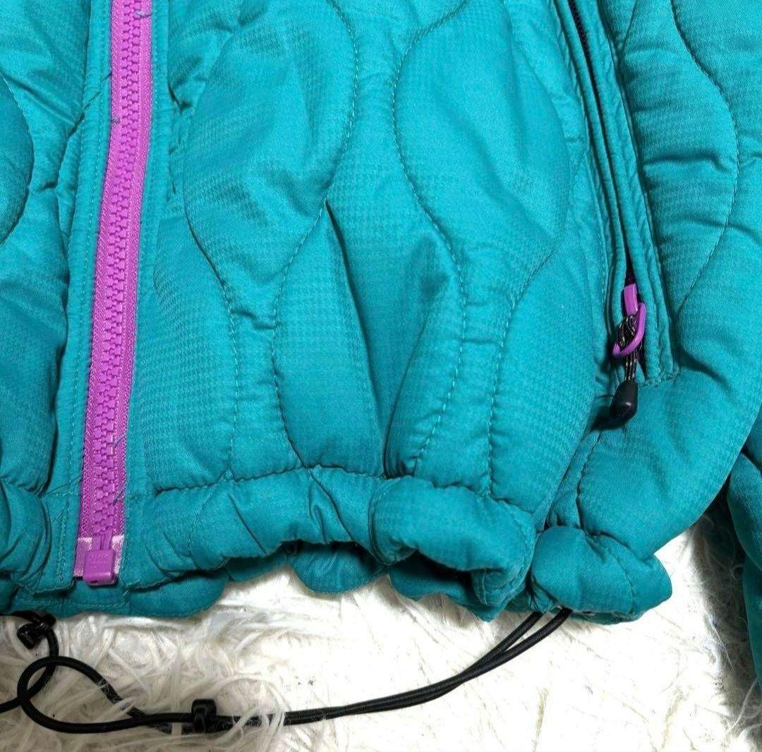 【今季大注目】90s コロンビア キルティング ダウンパーカ アッシュグレー