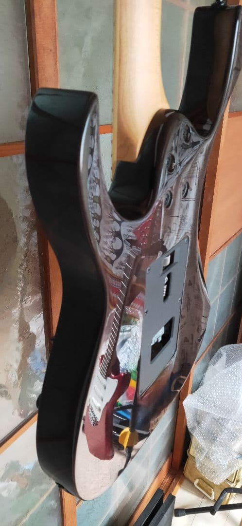 エレキギター　Ibanez RG350QMZ　EMG搭載