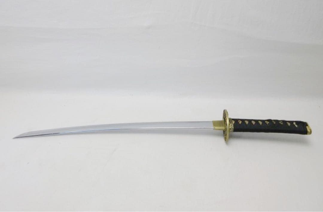 時代武具 居合刀 本漆塗 うるみ 雲龍図揃 模造刀 大太刀小太刀 一對 仕舞袋