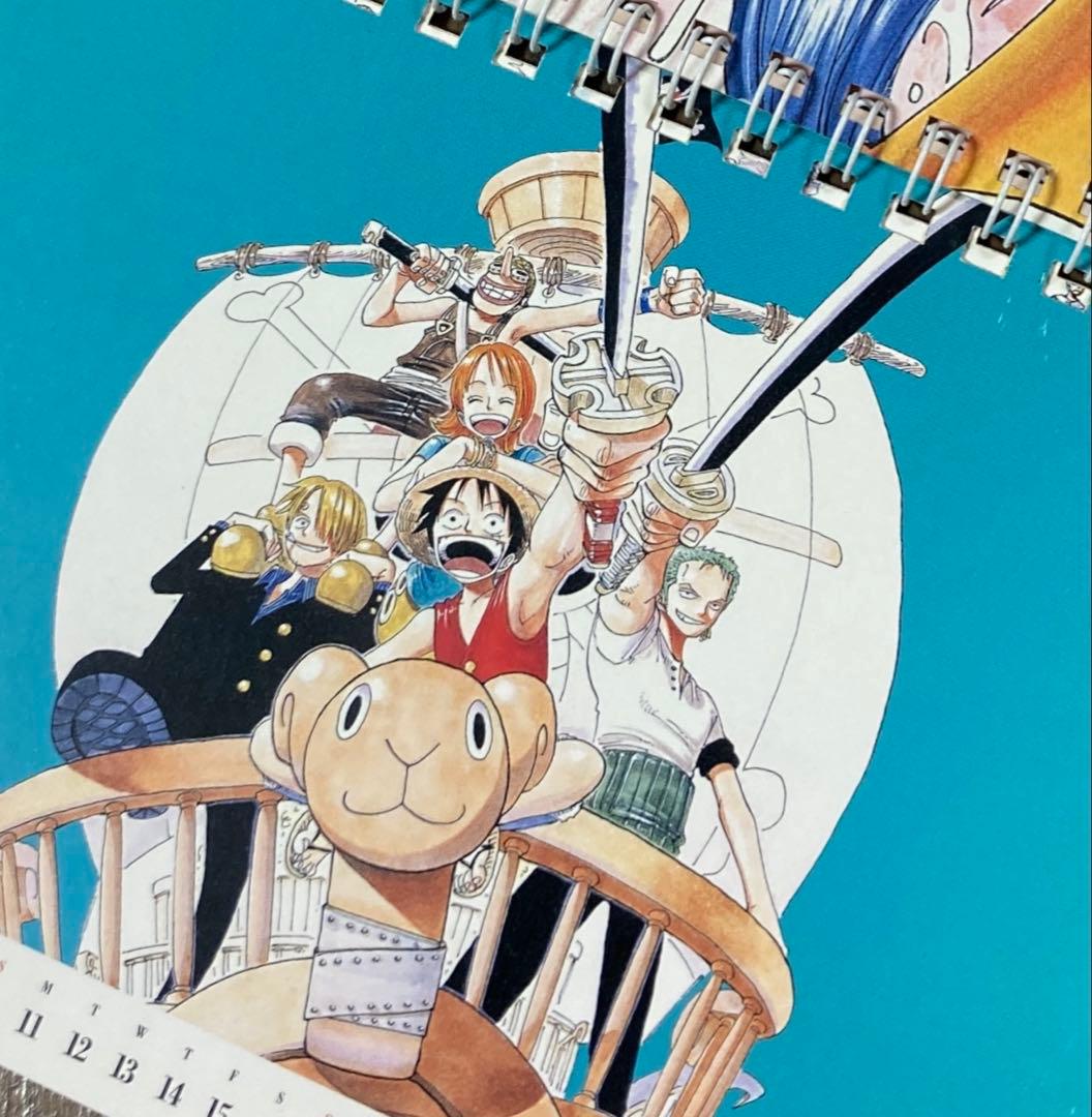☆激レア☆未使用！2001 ONE PIECEワンピースカレンダー　当時物