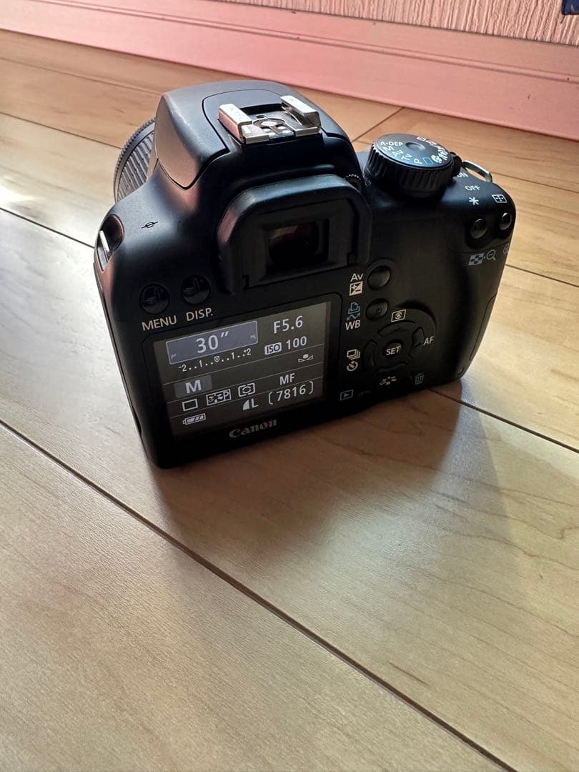 キャノン　kissf レンズセット　一眼カメラ