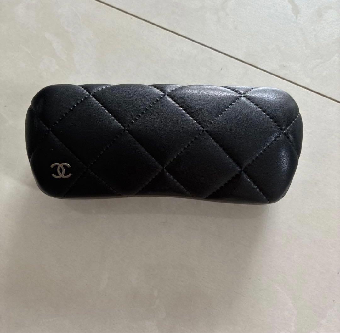 CHANEL ブラウン サングラス 四角形フレーム