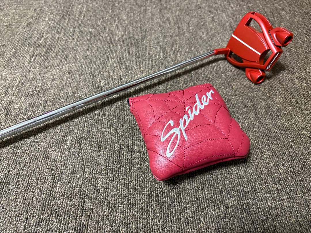 テーラーメイド　スパイダーレッド　パター