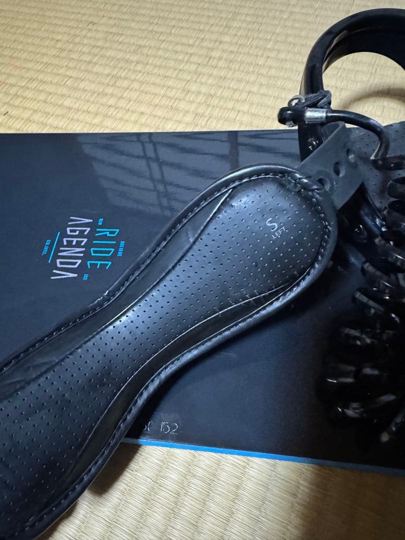 RIDE AGENDA スノーボードとBURTONビンディング　１５２センチ