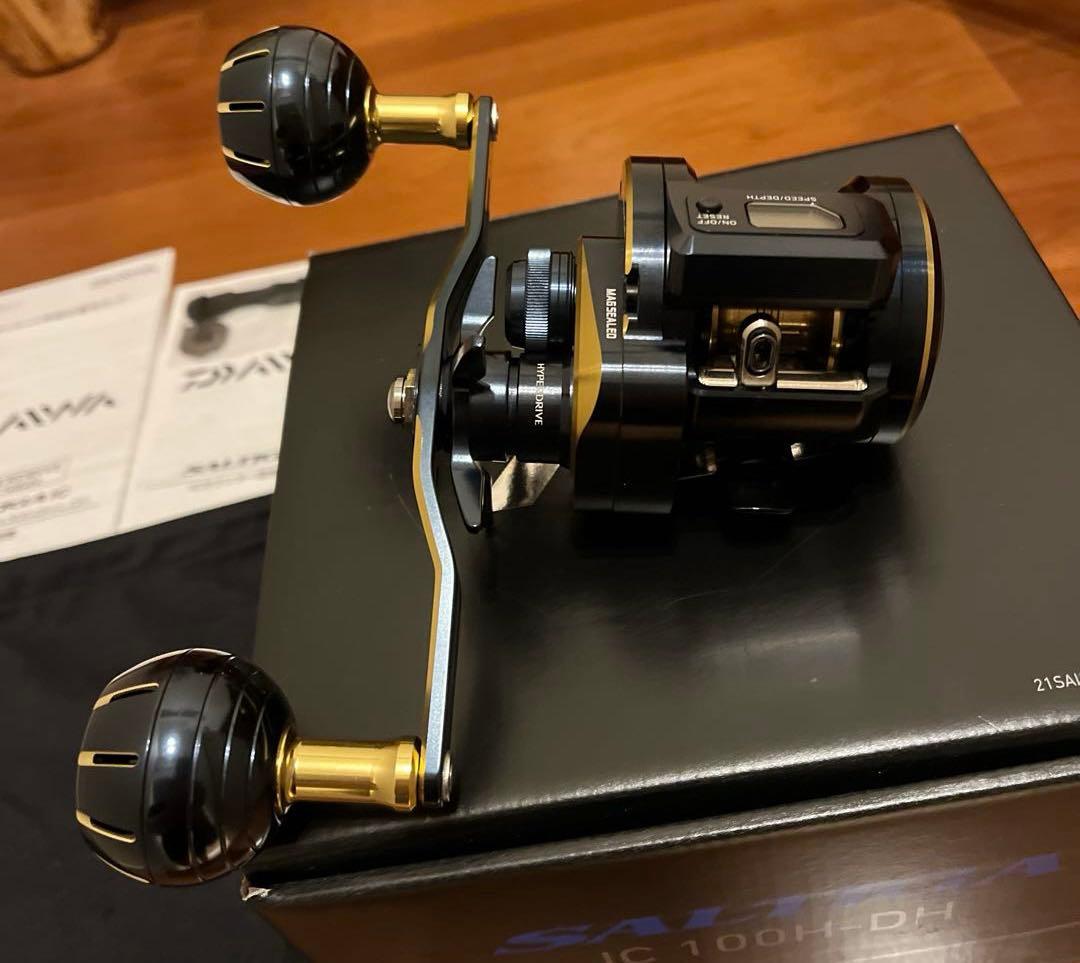 ダイワ21ソルティガic 23追加モデルソルティガIC 100H-DH右ハンドル