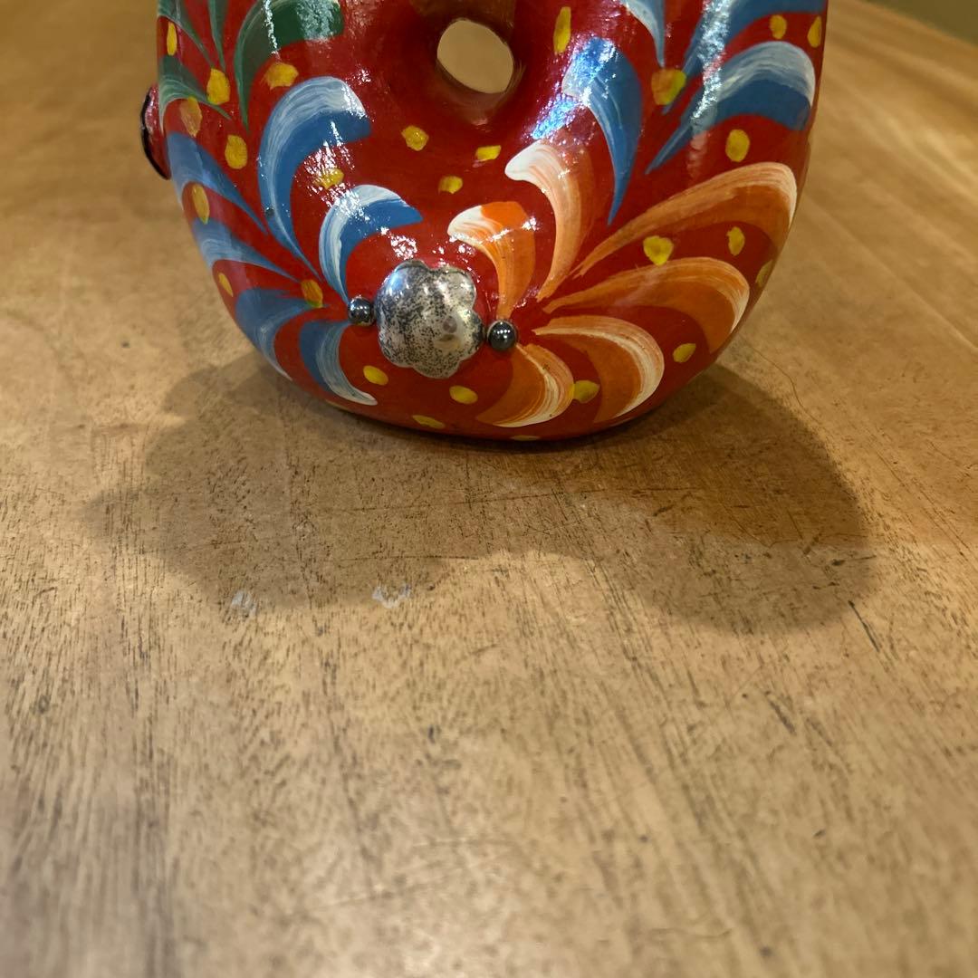 ポルトガル　ビンテージ　ニワトリ花瓶