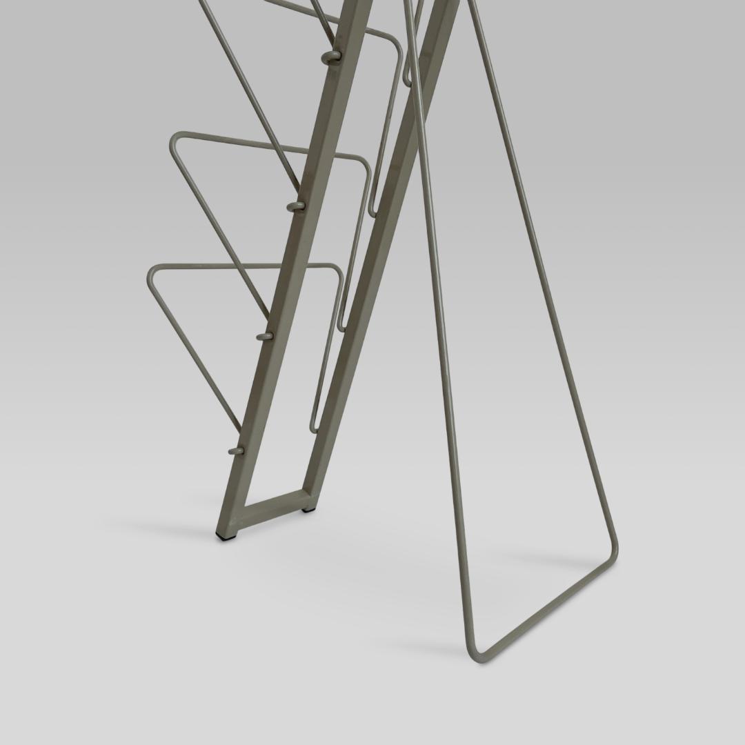 【US FURNITURE】公共用 インダストリアル パンフレットラック 本棚