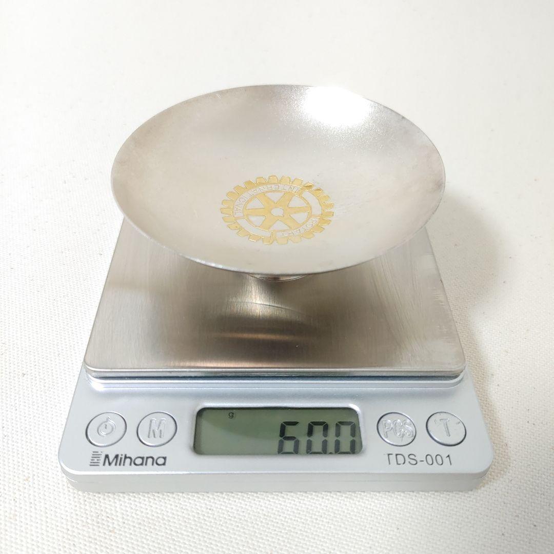 銀杯 約60g 純銀刻印入り SV1000｜純銀製 記念品・コレクション用