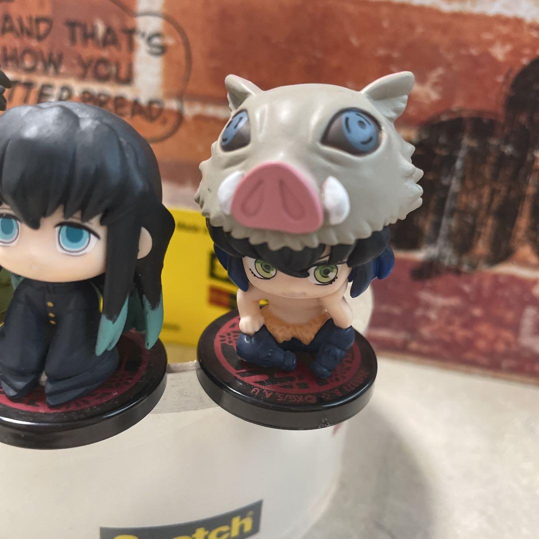 鬼滅の刃 すわらせ隊3種＆時透無一郎ソフビ