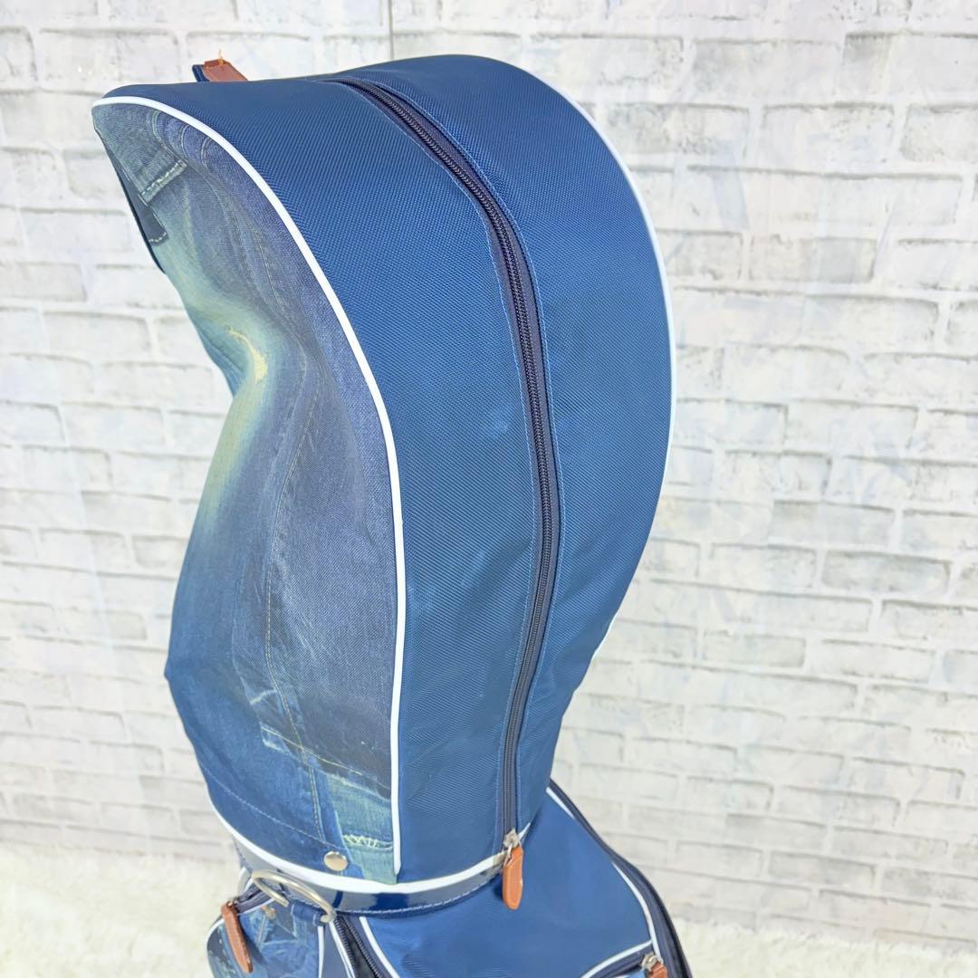 EDWIN デニム風 キャディバッグ 希少 エドウィン ジーパン ジーンズ 美品