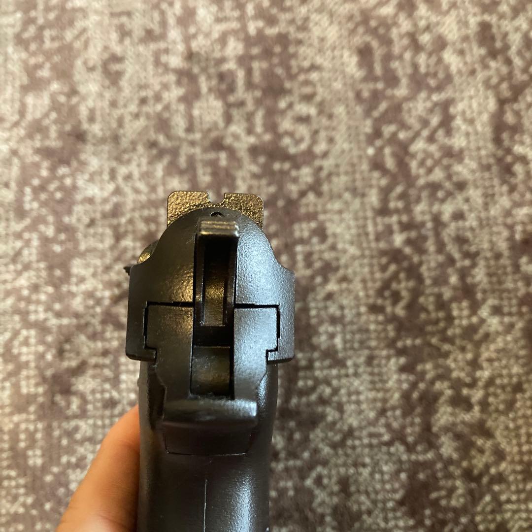 【本革ホルスター付き】MARUZEN ワルサーP38 ガスガン 箱あり