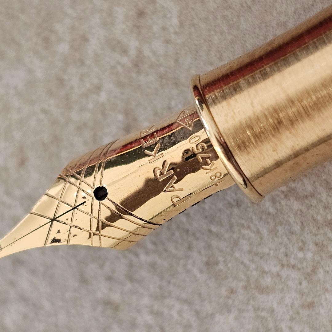 【資産価値アリ/18K】PARKER パーカーソネット 万年筆 レッドGT未使用