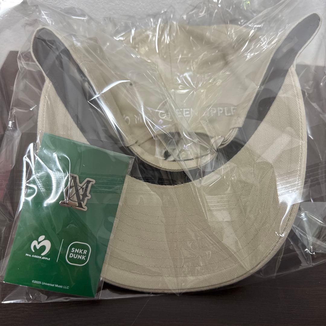 Mrs.GREEN APPLE x SNKRDUNK /NEWERA ベージュ