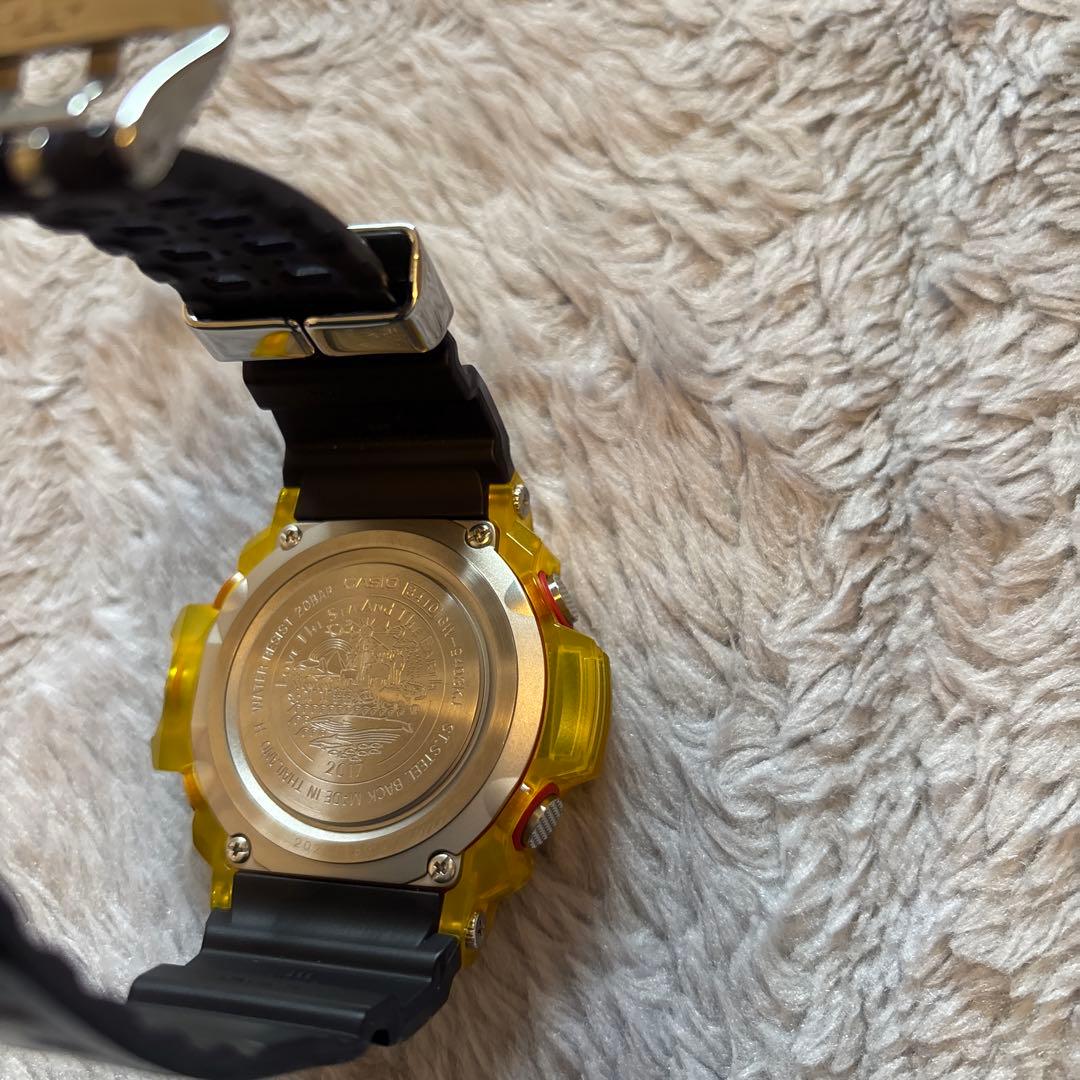 CASIO G-SHOCK ソーラー駆動 イエロー腕時計 レンジマン2017