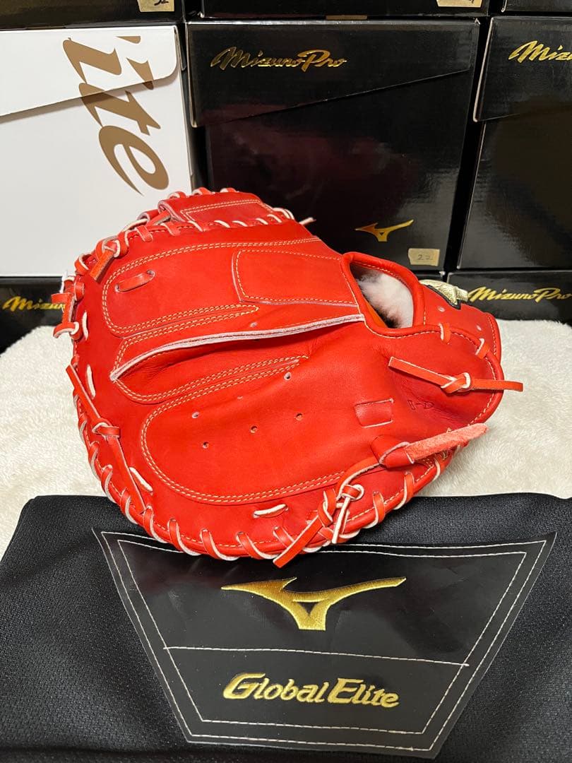 ミズノ　グローバルエリート　號SAKEBI　硬式　キャッチャーミット　ミズノプロ