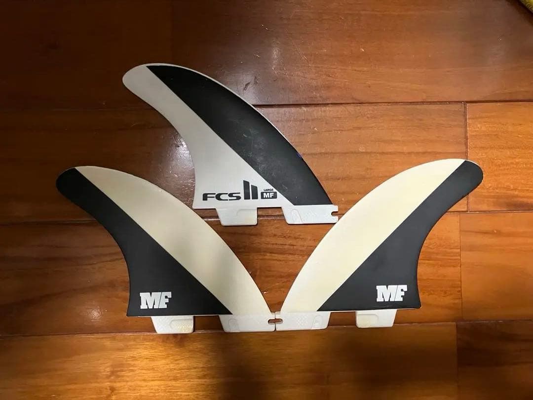 FCS2 MFフィン　Ｌサイズ　サーフボード3枚セット　ミックファニング トライ