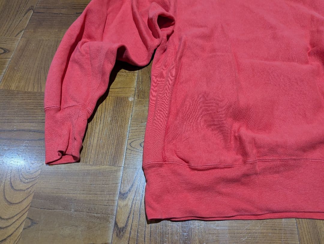 90’s チャンピオン リバースウィーブ 赤 USA製 刺繍タグ