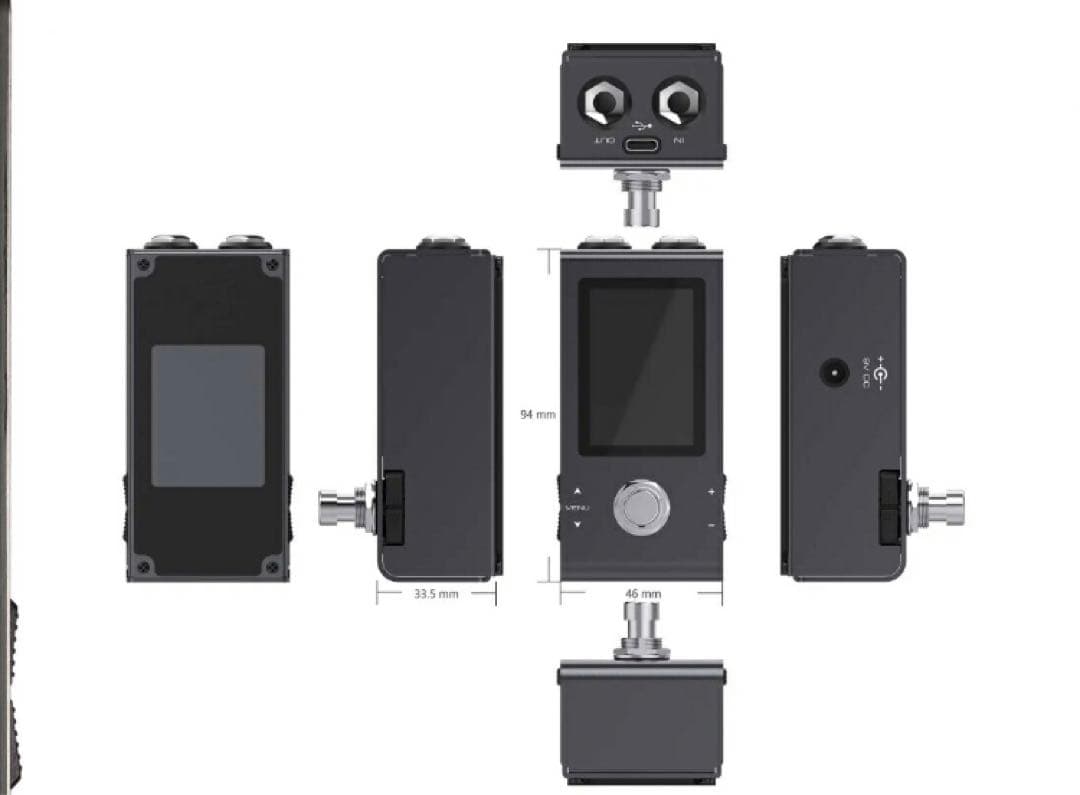 Peterson Strobo Stomp Mini チューナー