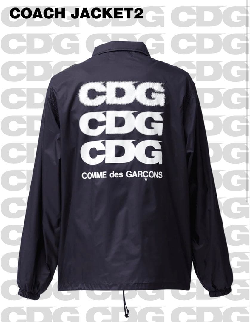 【最終値下げ】CMD コムデギャルソン　コーチジャケット　Lサイズ