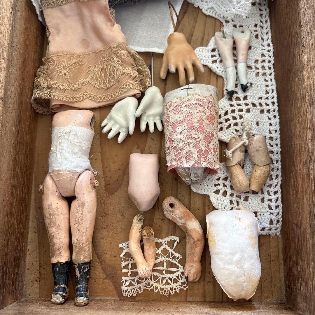 フランスアンティーク　ビスクドール