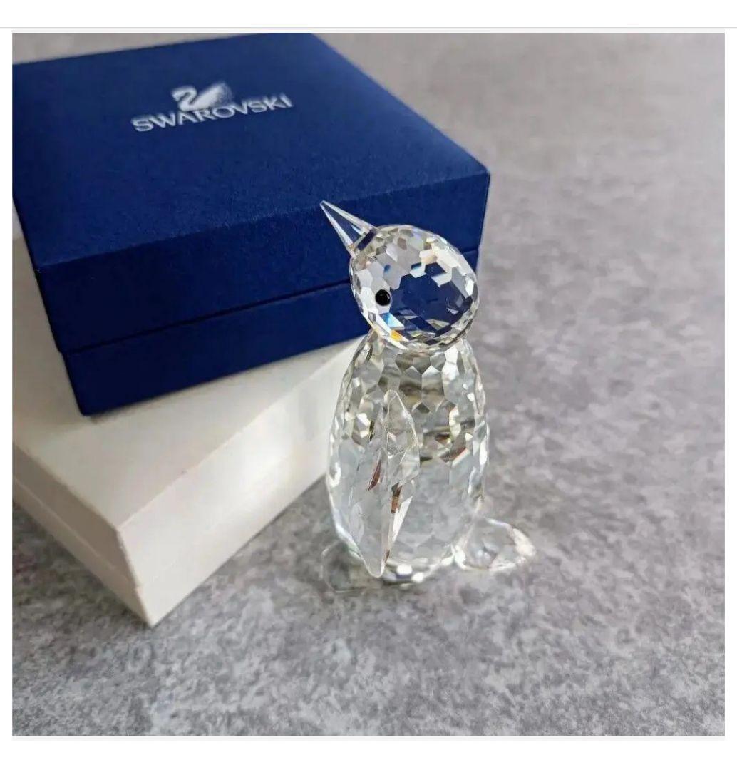 ☘赤ちゃんペンギン☘ 【SWAROVSKI スワロフスキー】 置物 インテリア