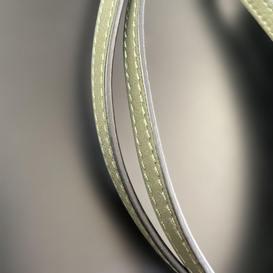 【ピノ】ロエベ　エレファント ポケット　ショルダーバッグ　グリーン