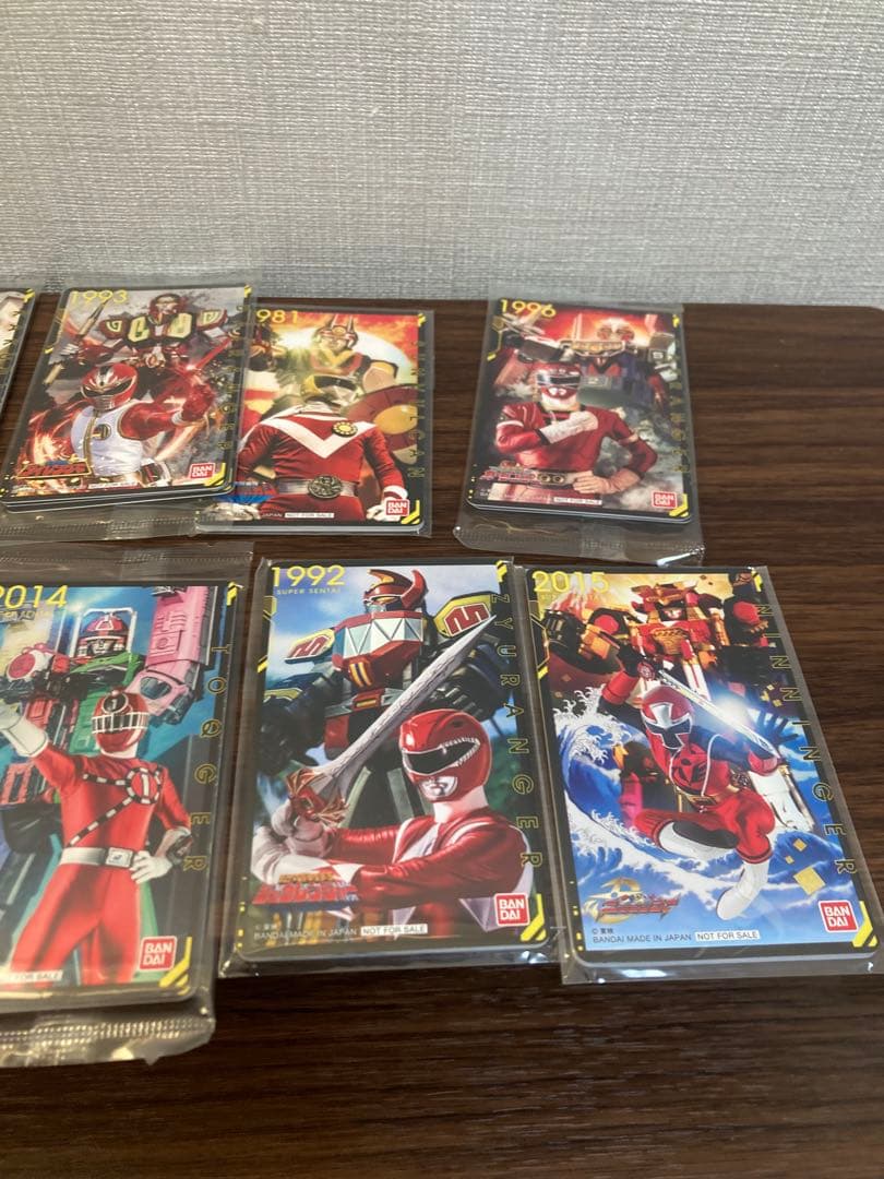 フルコンプセット スーパー戦隊50th アニバーサリーシート トイザらス カード