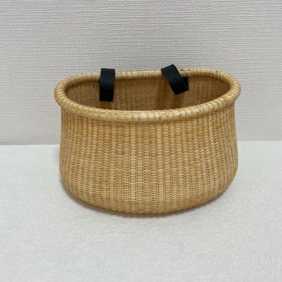 ナンタケットバスケット 自転車かごバスケット ラタン 籐 収納 おしゃれ