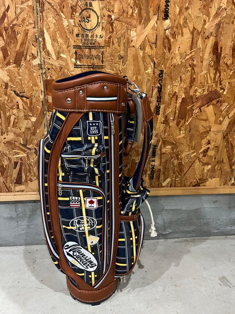 Munsingwear ゴルフバッグ即日発送可能　新品未使用品