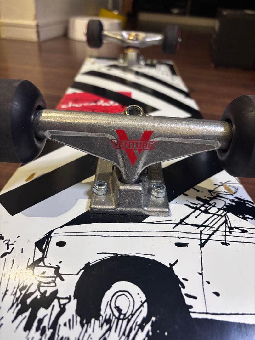 スケボーコンプリート chocolate venture spitfire