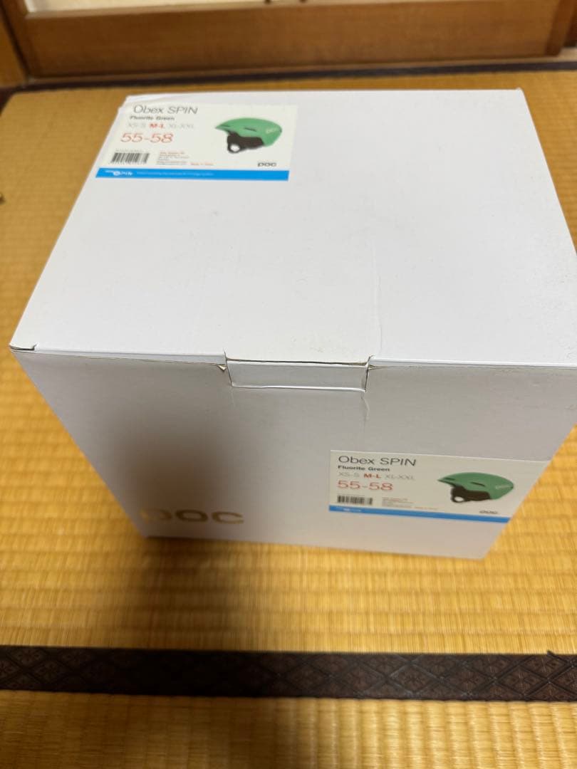 POC Obex SPIN ヘルメット　ミントグリーン　55-58