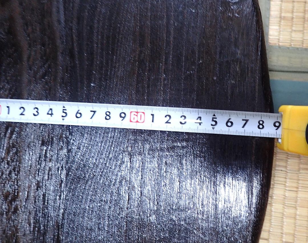 円形ちゃぶ台　民芸木製